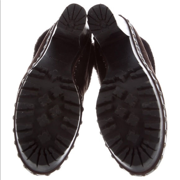 Miu Miu booties platform size 38 espresso brown - Picture 5 of 5